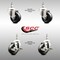 Service Caster 3 Inch 316SS Soft Rubber Wheel Swivel 1/2 Inch Threaded Stem Caster Brakes, 2PK SCC-SS316TS20S314-SRS-121315-2-TLB-2 - alternate 6